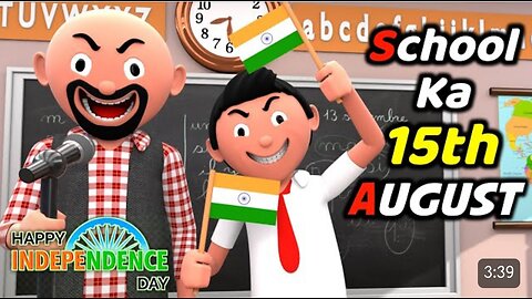 School Wala 15 August | Comedy Video | Cartoon Comedy Video