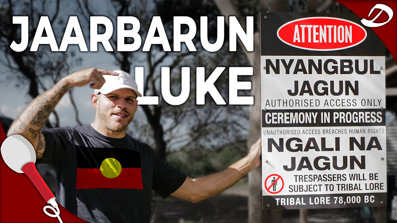 Jaarbarun Luke - Standing strong on sacred ground.