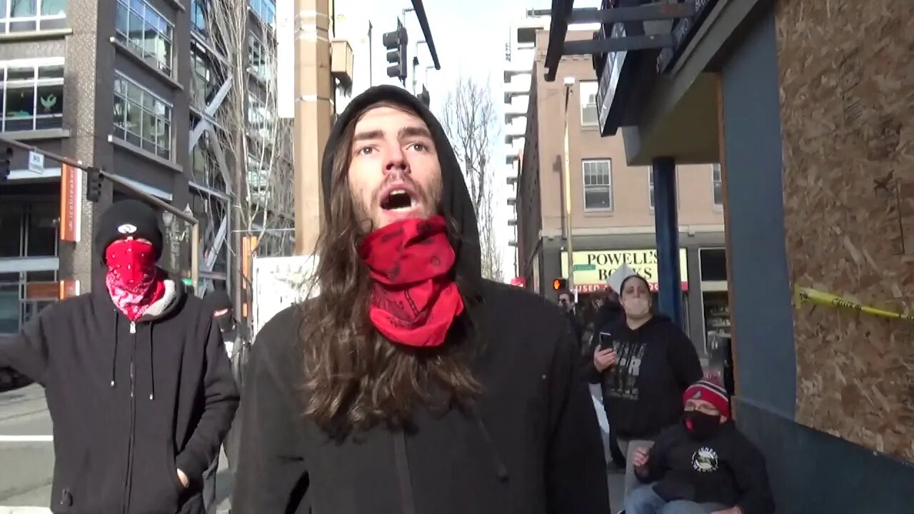 Portland Protest Video's | My Bernie Media | Andy Ngo Unmasked | From This Landscape 00428