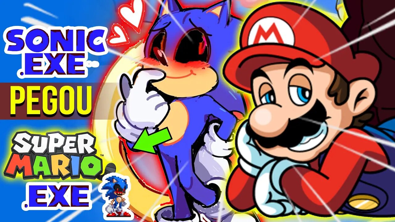 SONIC exe PEGOU o Super Mario 😈| Mario EXE Call of Cthulhu