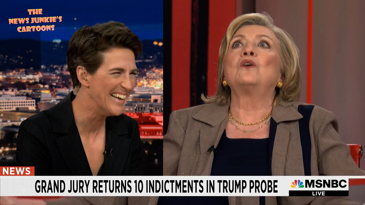 You can't make this shit up: Rachel Maddow & Hillary Clinton gaslighting about bad actors telling falsely that every election is stolen & how it tells about that person & how it wounds a democracy in a way that’s hard to repair.