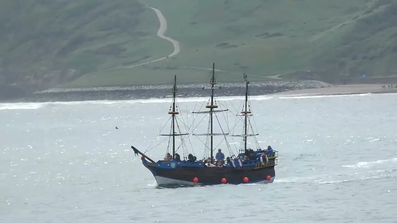 Pirate Ship In Scarborough #short