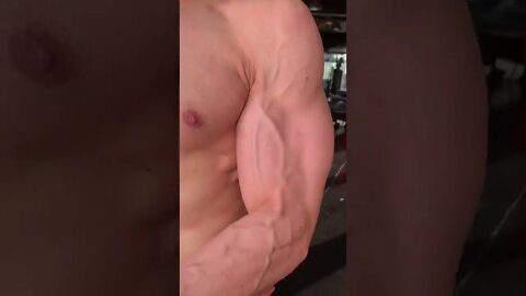 VASCULAR BICEPS #shorts #youtubeshorts