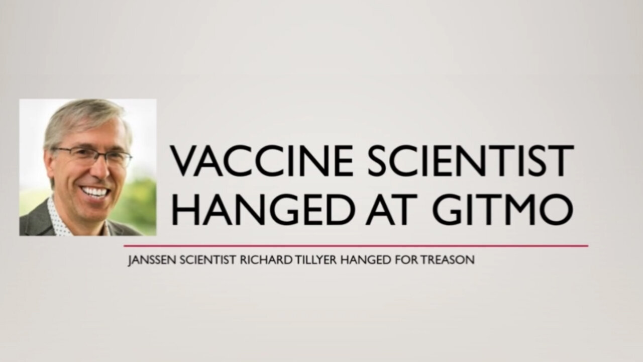 #TRUTH - Richard Tillyer, a Janssen Pharma Scientist, Hanged at GITMO