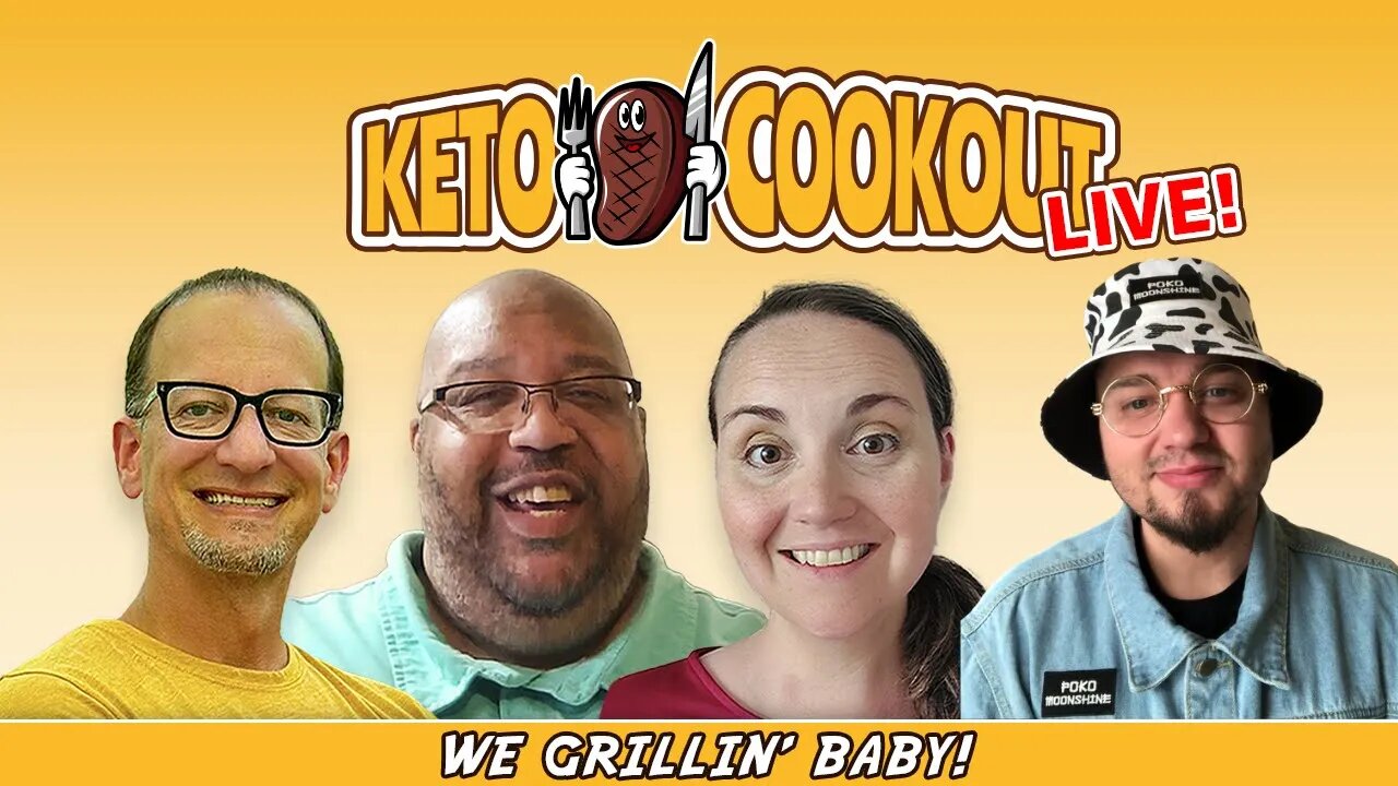 Keto Cookout Live! Carnivore Diet Hangout with JT @PokoMoonFam