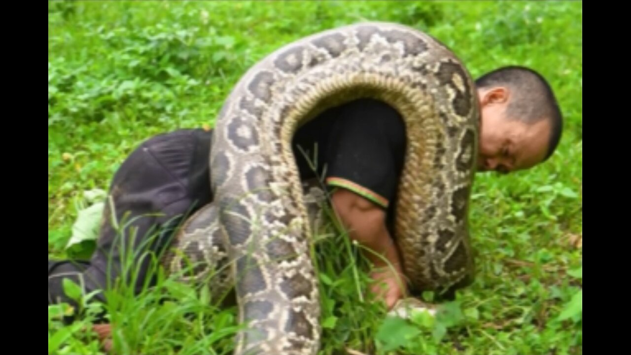 A Dwarf Was Attacked By a Giant Snake