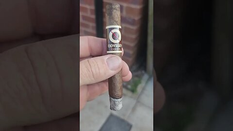 A weird one this, A Odyssey Coffee infused petit corona.