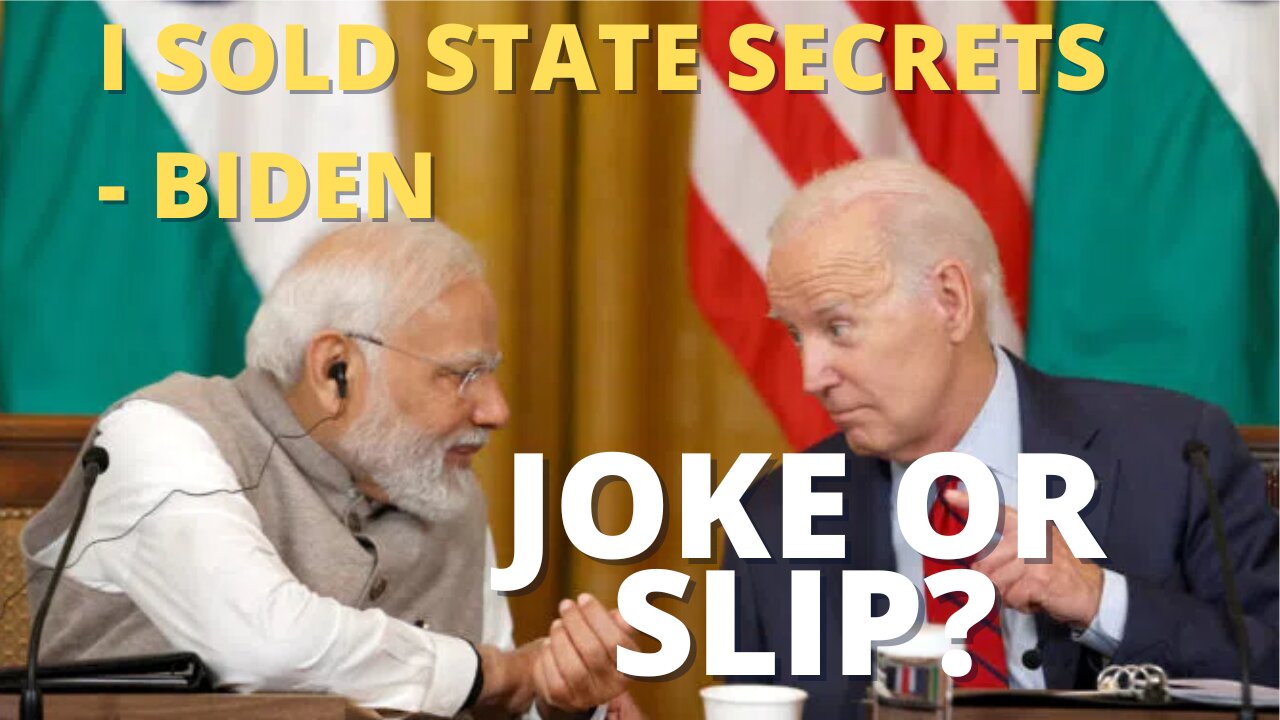 Biden Sold State Secrets! 06/27/2023
