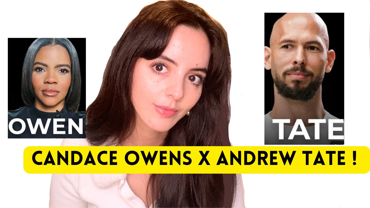 Andrew Tate and Candace Owens BREAKS SILENCE On "Trafficking" Investigation