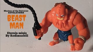 Netflix Masters of the Universe Revelation BEAST MAN Eternia Mini Figure Review by Rodimusbill