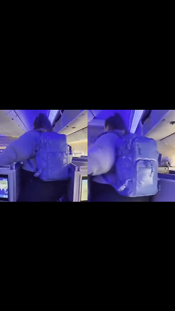 TikTok Influencer Complains of 'Discrimination' After She Struggles to Fit Through Airplane Aisle