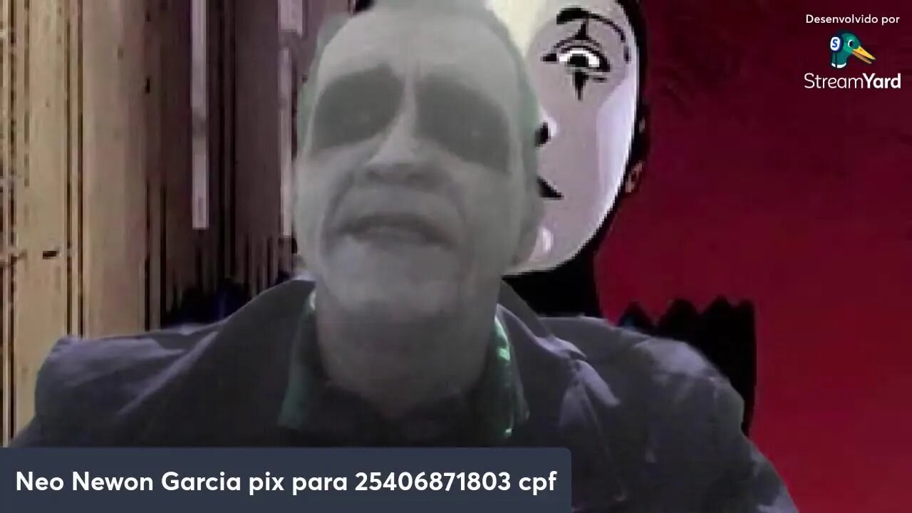 Coringa roubou o canal do Neo live com o palhaço do crime de Gotham