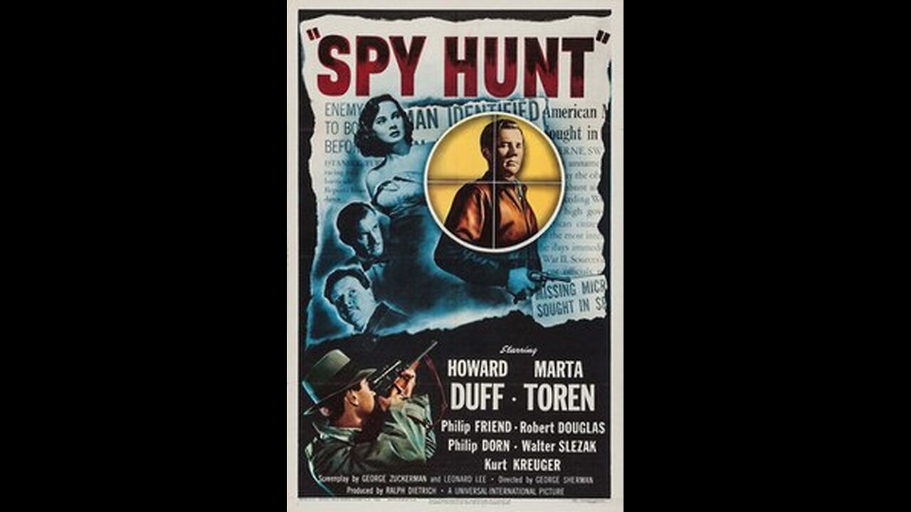 Spy Hunt 1950 Howard Duff & Marta Toren