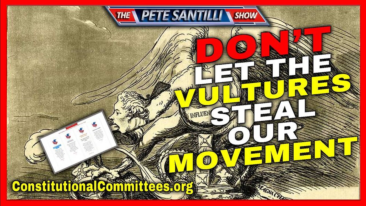 Don't Let The Vultures Hijack Our Movement