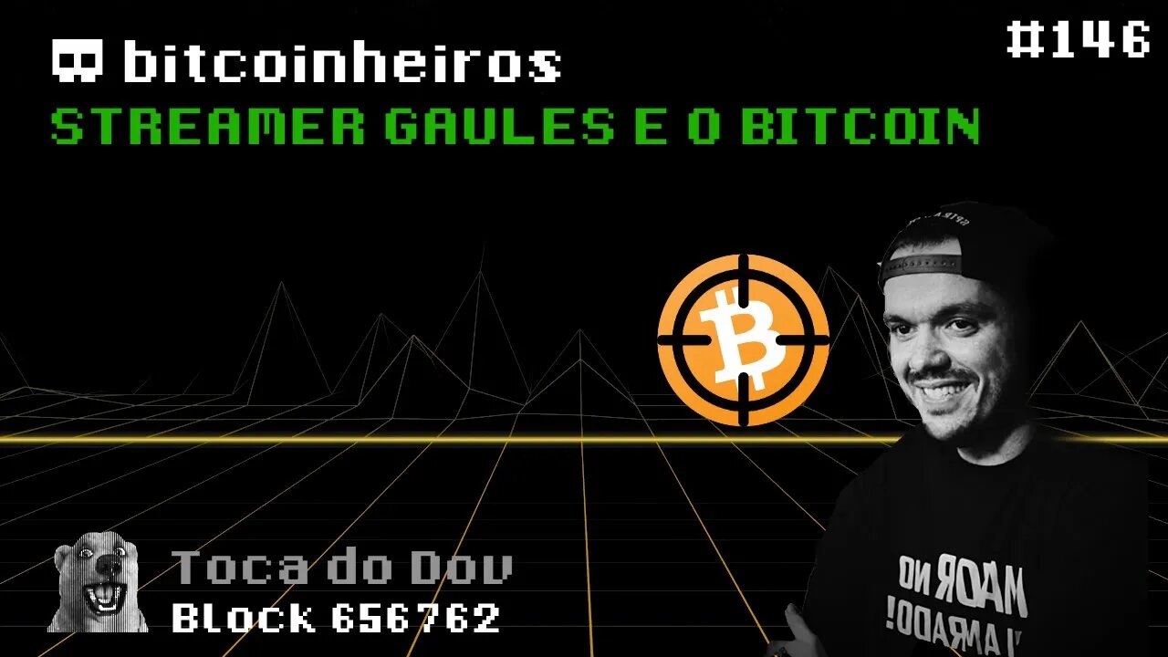 Streamer Gaules e os bitcoins na corretora