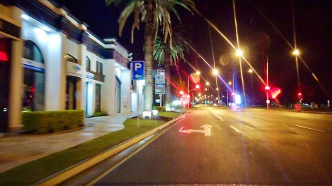 Driving in Australia || Gold Coast Night Drive 4K