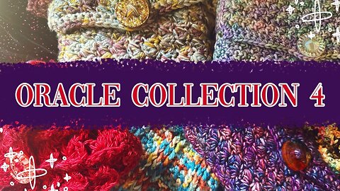 my oracle deck & crochet bag collection #4