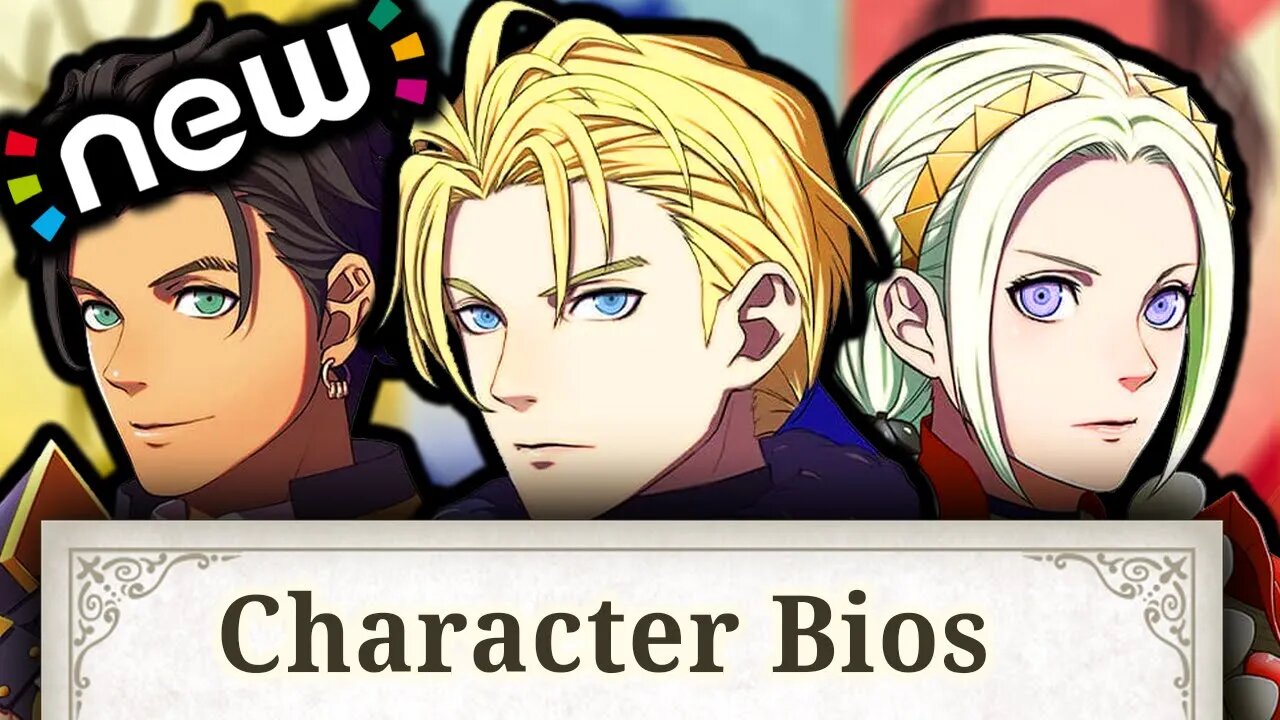 Edelgard's Still Up To No Good (New Three Hopes Character Bios)