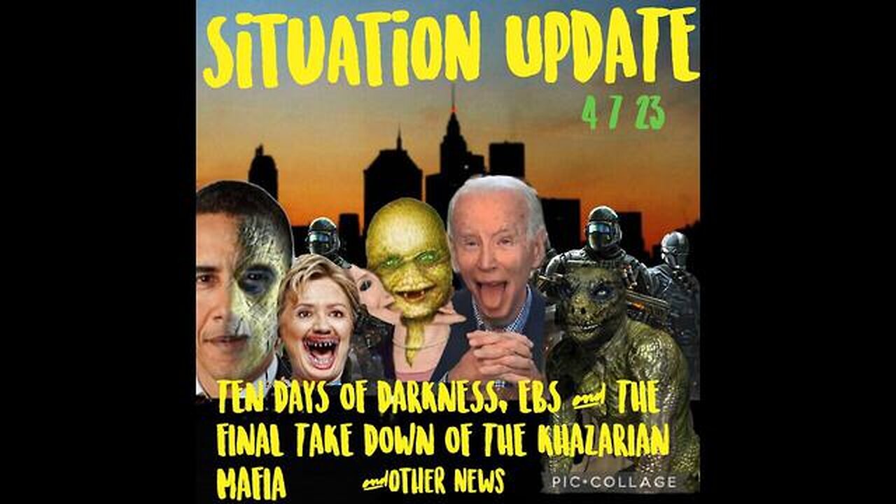 SITUATION UPDATE - GLOBAL MARIAL LAW ANYTIME NOW! TEN DAYS OF DARKNESS, EBS & FINAL TAKEDOWN OF ....