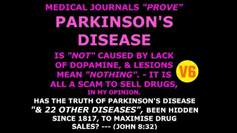 Medical Journals, Lesions, Dopamine DaTscan & Patient Testimonies