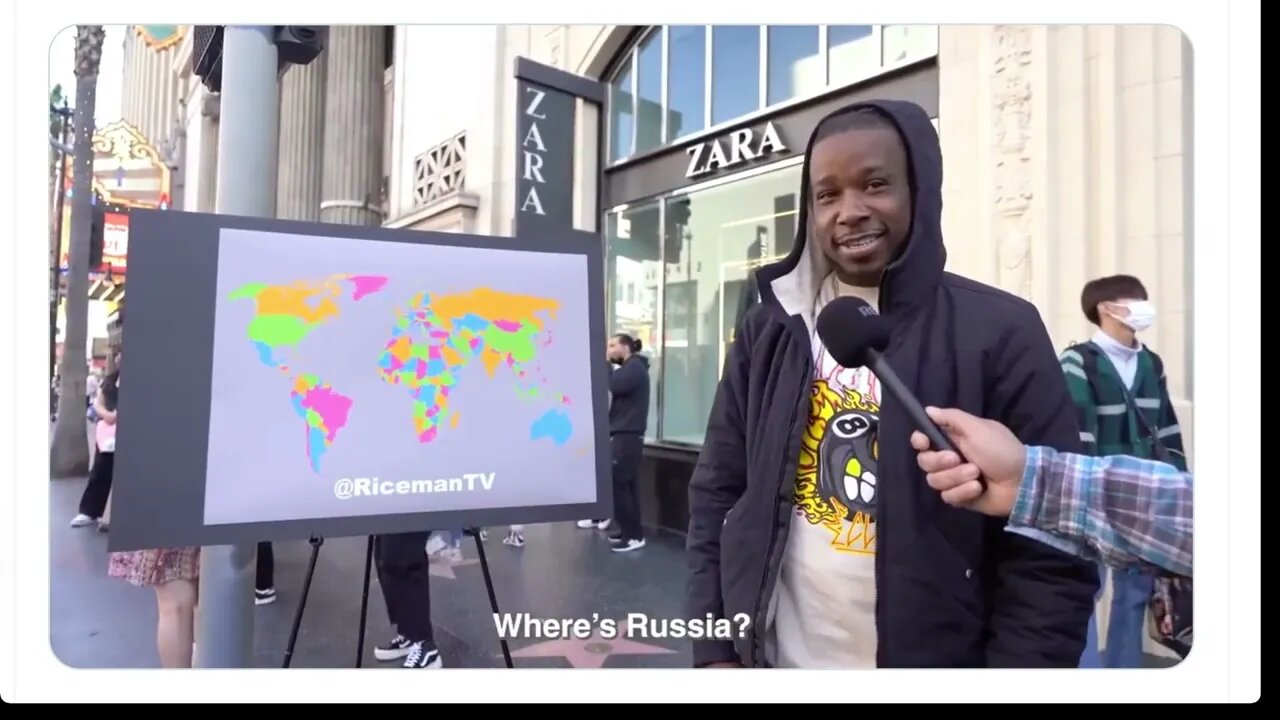 🟨 [街頭訪問] 烏克蘭在哪裏？ 🟨