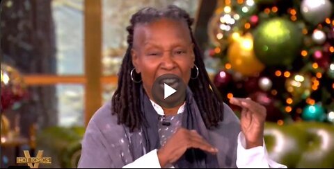 Whoopi says on The View that some people are just born bigger and what you eat doesn’t matter...