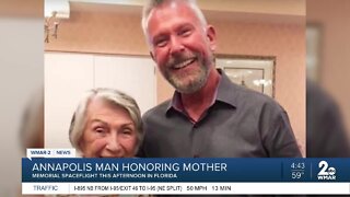 Man honors Pilot mom by launching her remains into space