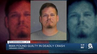 Florida man found guilty in distracted driving case