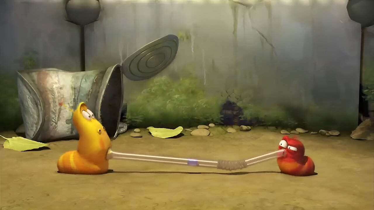 Larva Cartoon for Kids Animation Episode 6 : Straw #viral #animation #cartoon #rumble