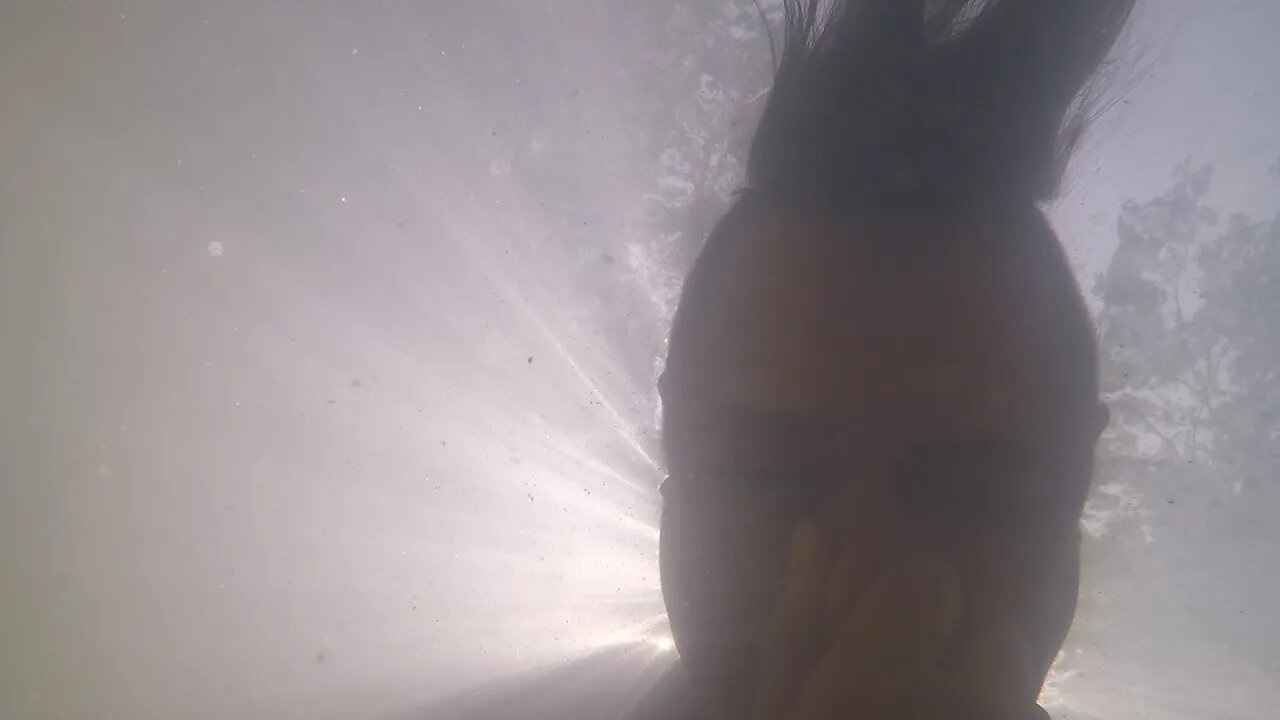 One last dip with this river rat!