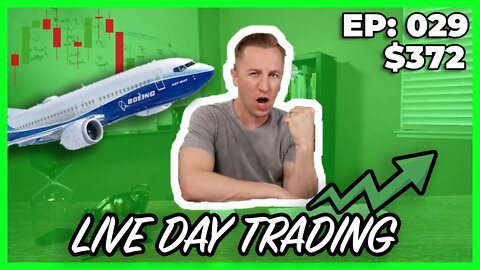 Day Trading $BA with Webull (Boeing Stock Plummets) | EP 029