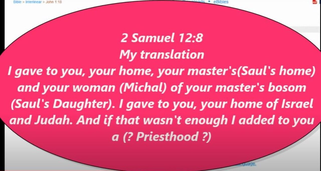 Correction on last video: John Chapter 1, and some more on what the scribes HID in John chapter 1