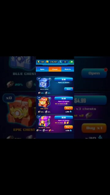 GALAXY ATTACK ALIEN SHOOTER - Blue Chest