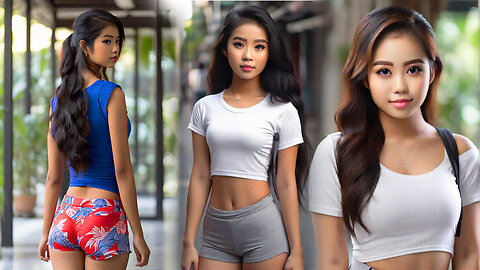 filipina in the streets of manila