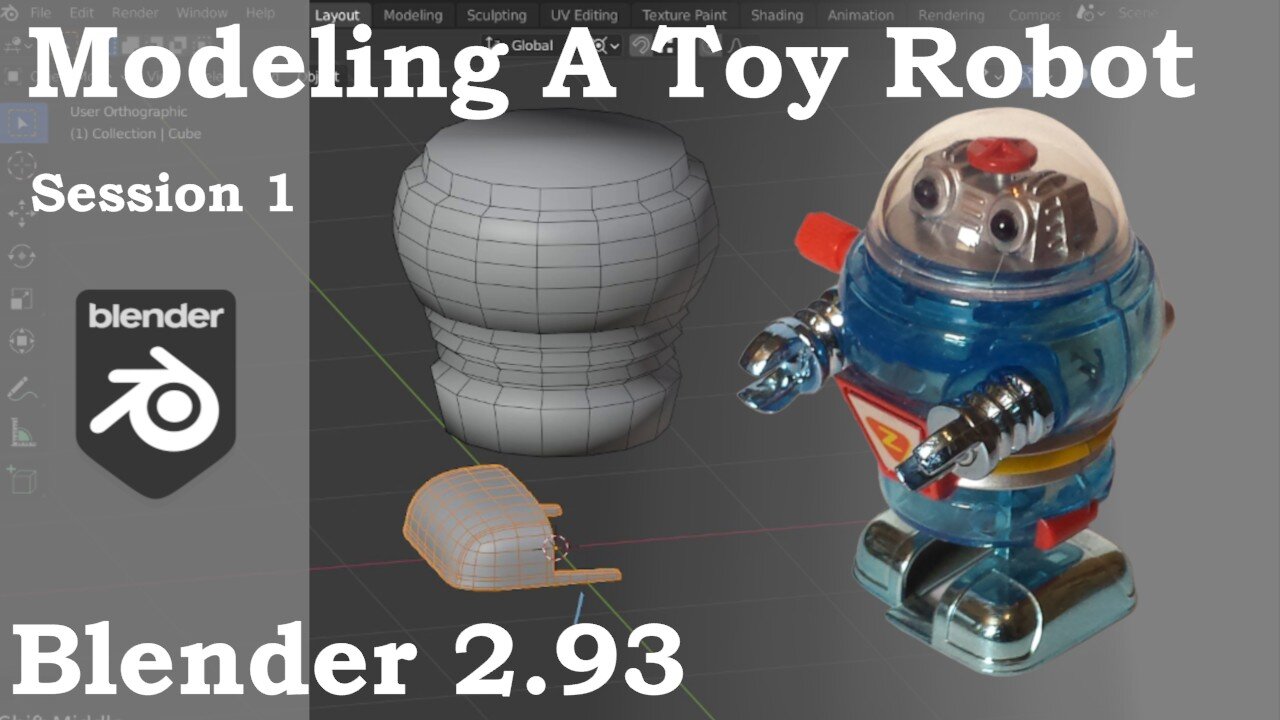 Modeling A Toy Robot, Session 1