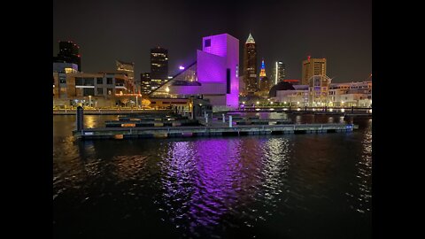 Rock Hall lights up purple in honor of National Crime Victims Rights Week