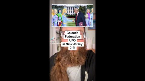 Galactic Federation UFO Over NJ