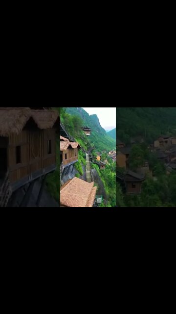 Mountain side village!