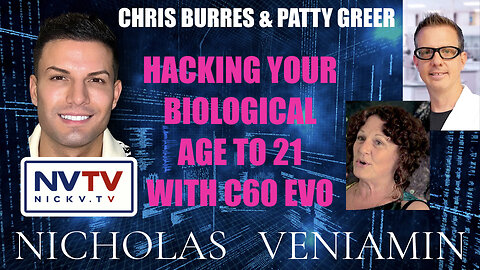 Chris Burres & Patty Greer Discuss Hacking Your Biological Age To 21 with Nicholas Veniamin