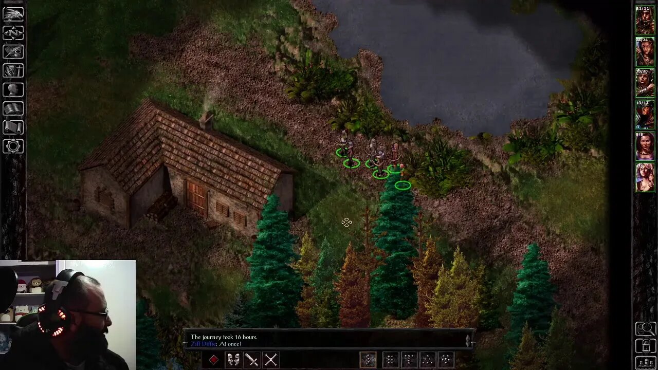 Going into the caves and exploring