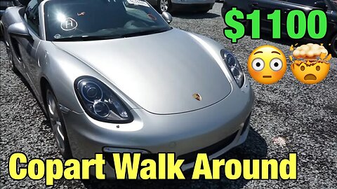 Mint Looking Porsche for $1100?! Copart Walk Around