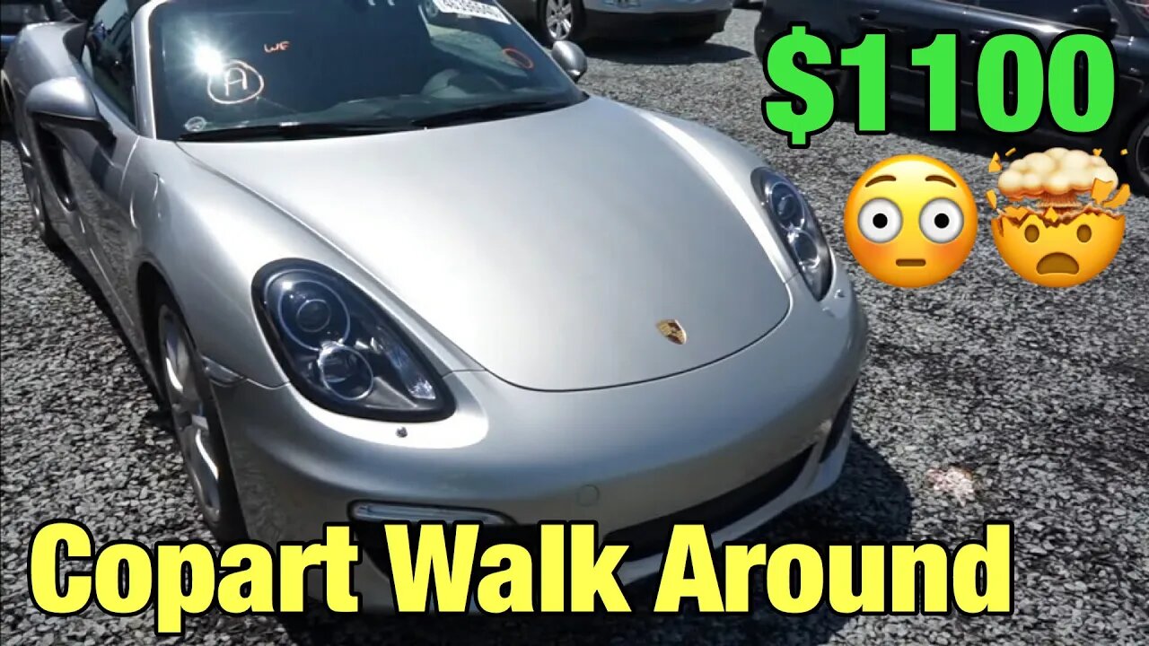 Mint Looking Porsche for $1100?! Copart Walk Around