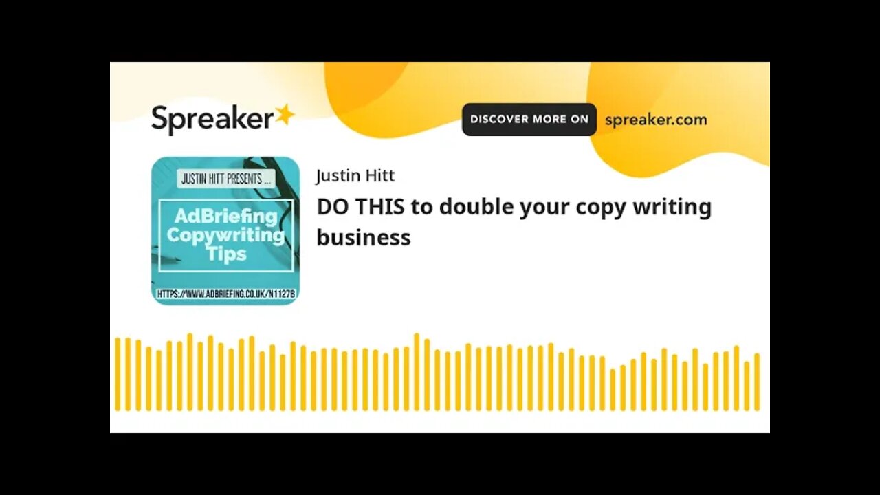 DO THIS to double your copy writing business