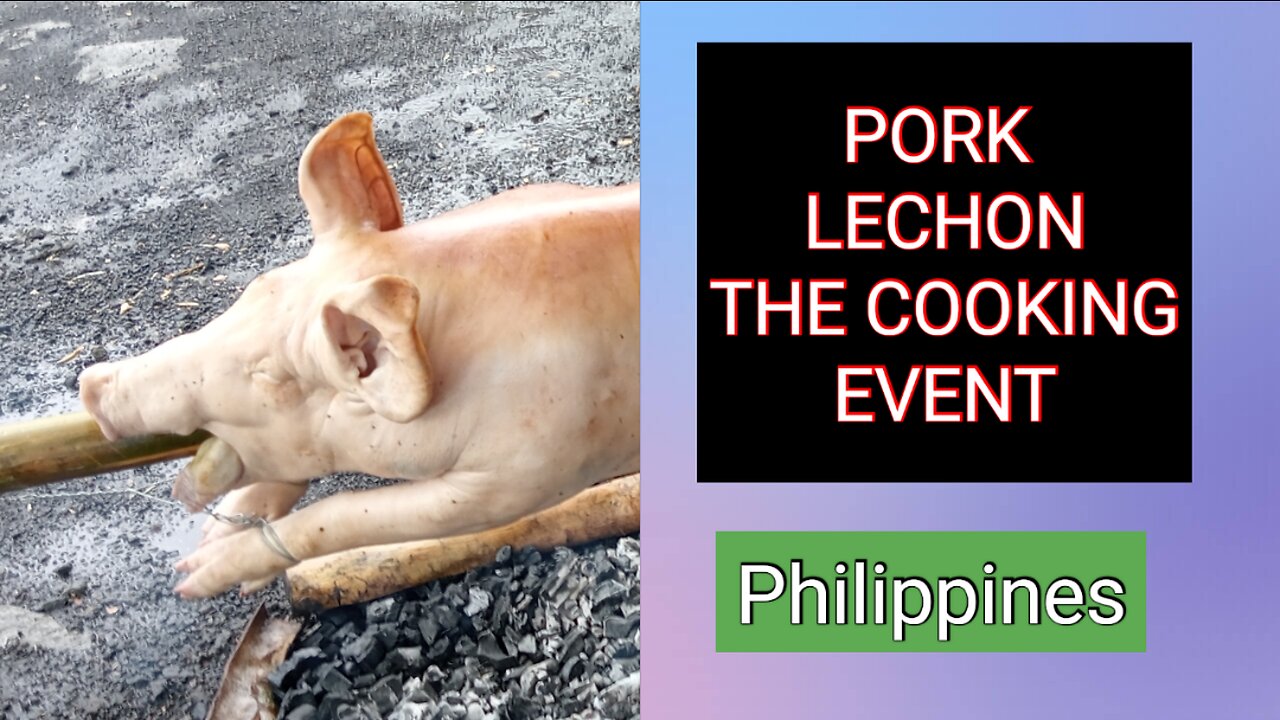 PORK LECHON COOK: The Cooking Event!