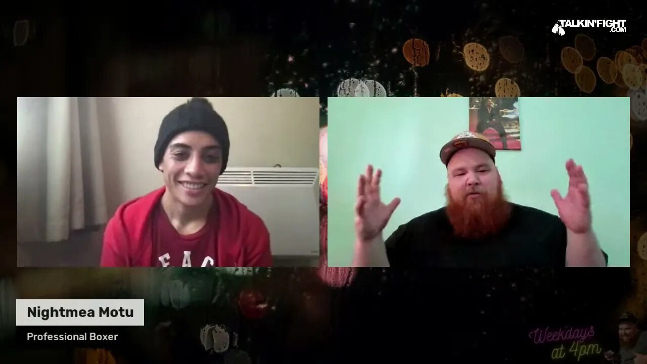 Mea Motu live chat | Knuckle Up with Mike Orr | Talkin Fight