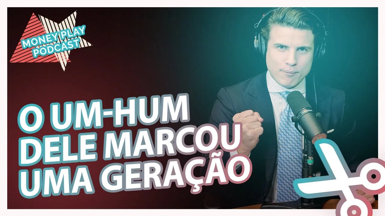 @André Marinho imita o ator Mathew McConaughey no filme "O Lobo de Wall Street"