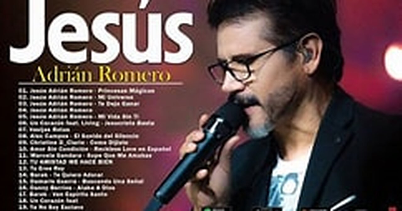 Top 20 canciones de Jesús Adrián Romero Grandes Exitos 2024.