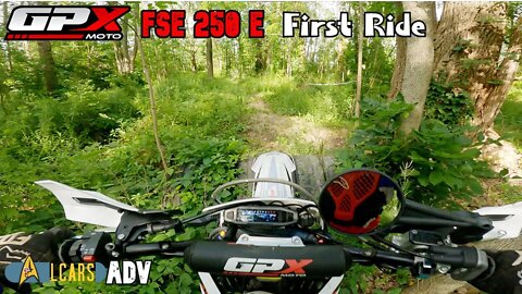 GPX FSE250e First Ride! (Maiden Voyage)