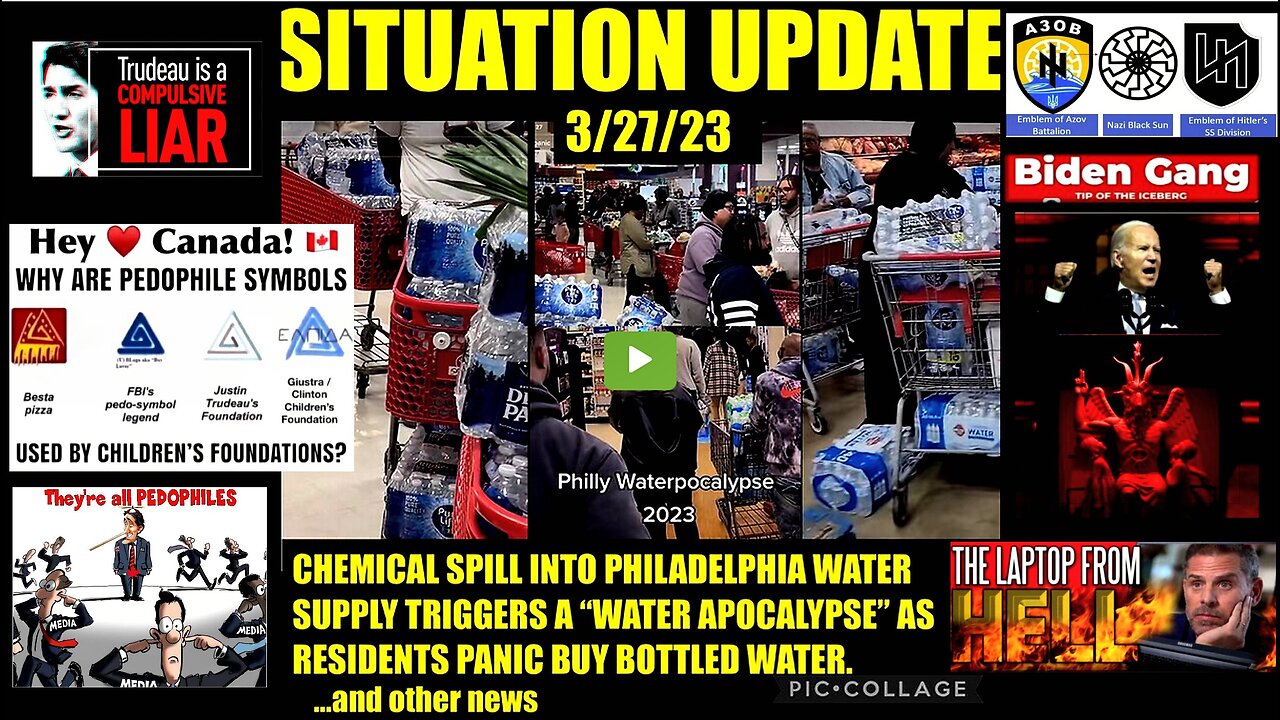 SITUATION UPDATE 3/27/23 (Adrenochrome links in description)