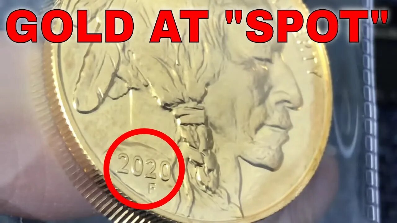 How I Bought This Gold Coin For "Spot" Price!